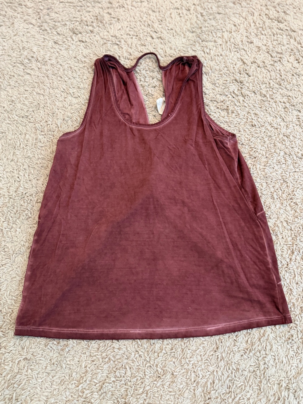 Women's Racerback Tank Top in Wine